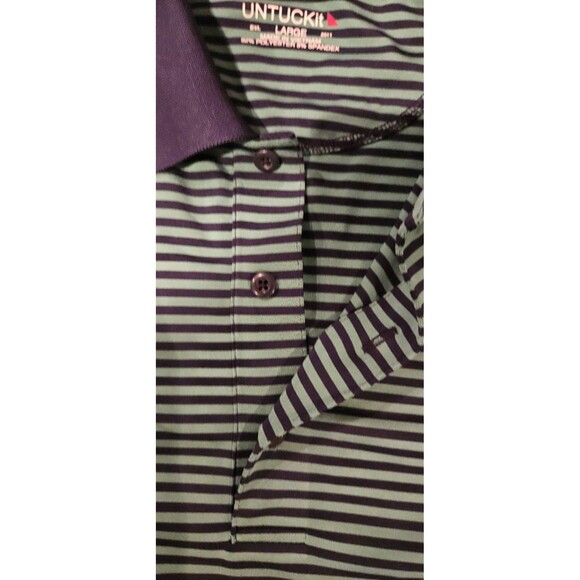UNTUCKIT Mens Polo Shirt Size Large - Picture 5 of 5